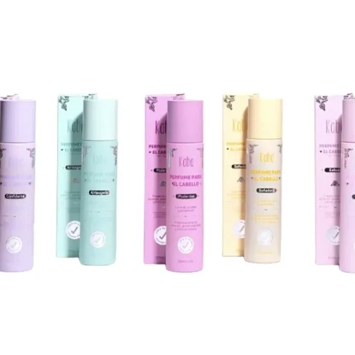 Kit 5 Perfumes Surtidos para el Cabello Kaba 120 ml