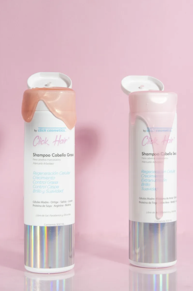 Shampoo Cabello seco Click Cosmetics - Imagen 5