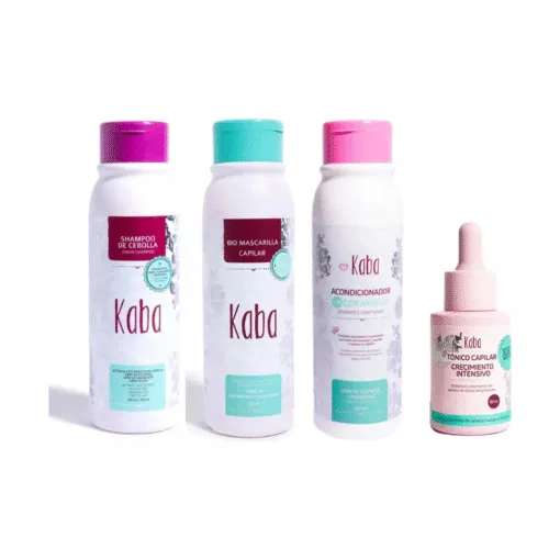 Kit De Inicio Kaba Shampoo Acondicionad Biomascarilla Tonico