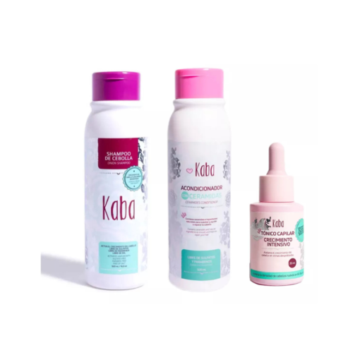 Kit Kaba Crecimiento Intensivo ( 3 Productos)