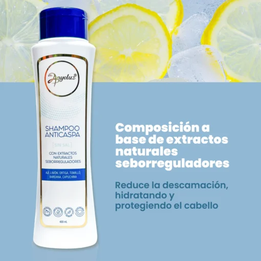 Shampoo Anticaspa Anyeluz - Imagen 2
