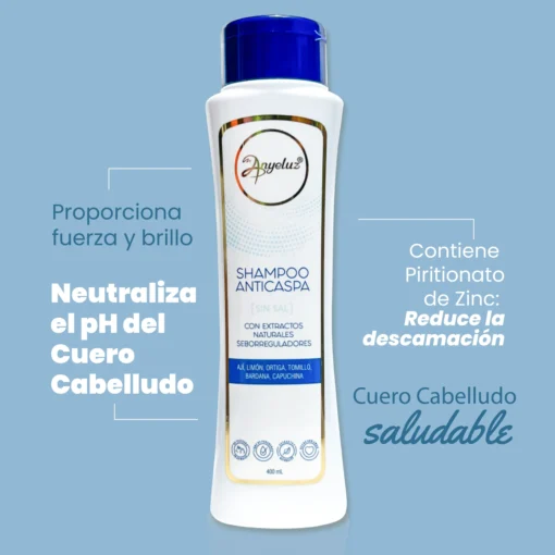 Shampoo Anticaspa Anyeluz - Imagen 3