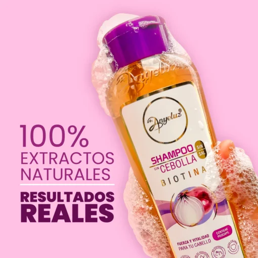 Shampoo con Cebolla Anyeluz - Imagen 3