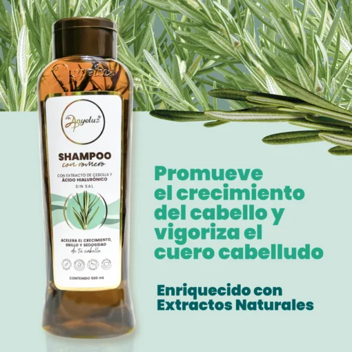Shampoo con Romero Anyeluz - Imagen 2
