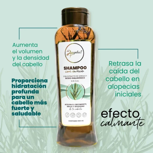 Shampoo con Romero Anyeluz - Imagen 3
