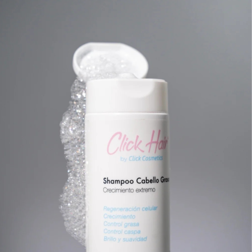 Shampoo de Ají Cabello Graso Click Cosmetics - Imagen 4