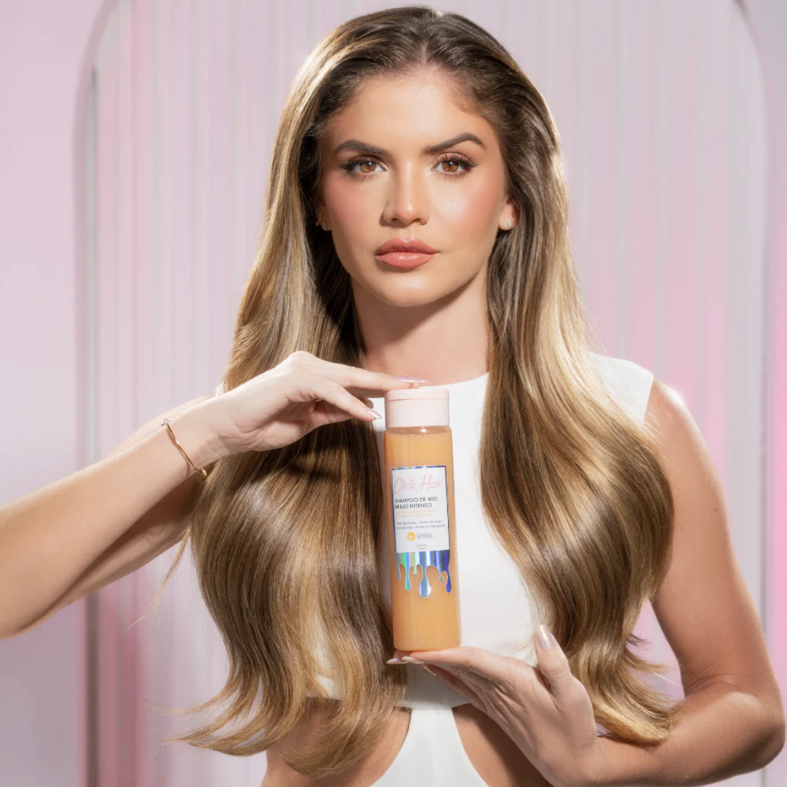 Shampoo de Miel Brillo Intenso Click Cosmetics - Imagen 2
