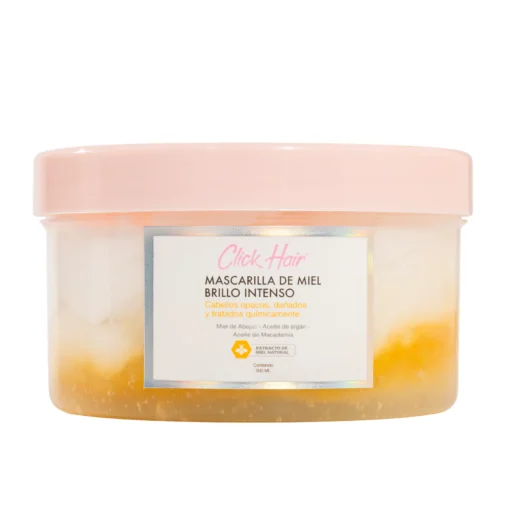 Mascarilla de Miel brillo intenso Click hair