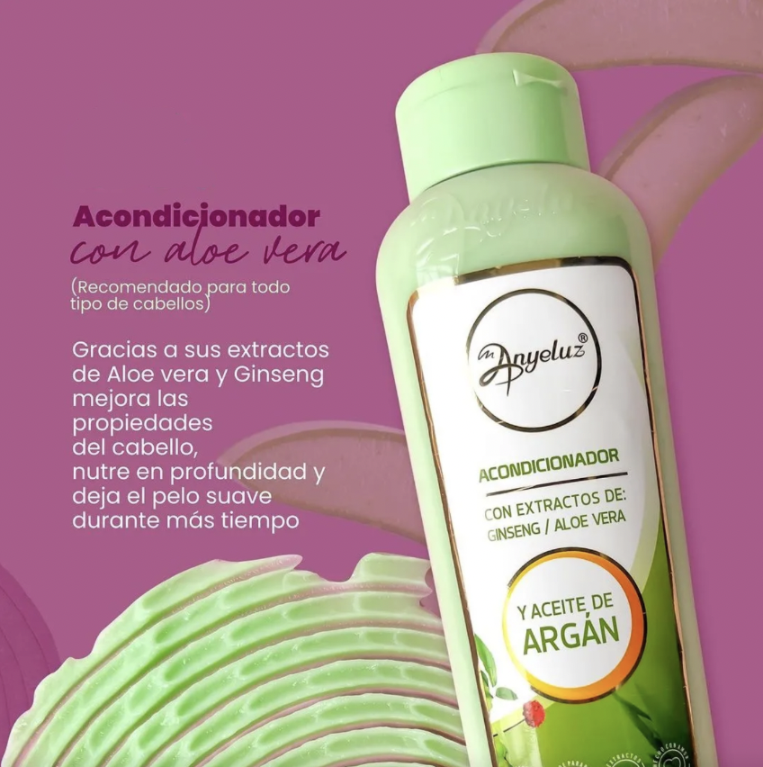 Kit Anyeluz Shampoo Cebolla + Acondicionador + Cóctel Frutal - Imagen 4