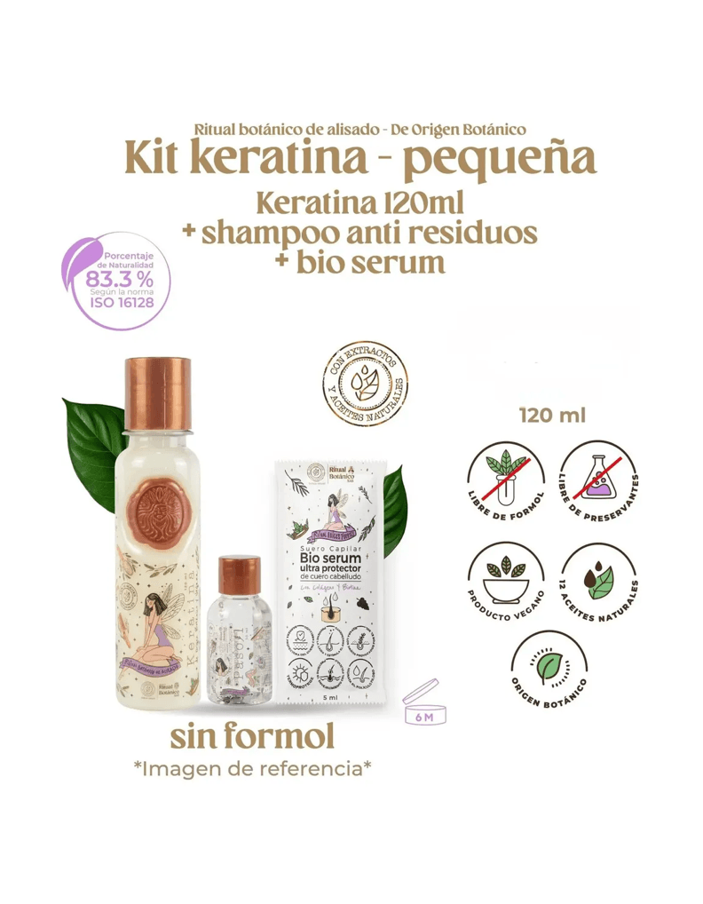 Kit Alisado Y Mantenimiento Keratina 120 Ml Ritual Botánico - Imagen 6