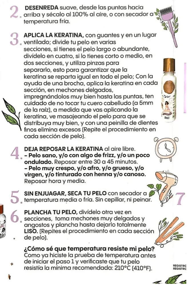Kit Alisado Y Mantenimiento Keratina 120 Ml Ritual Botánico - Imagen 9