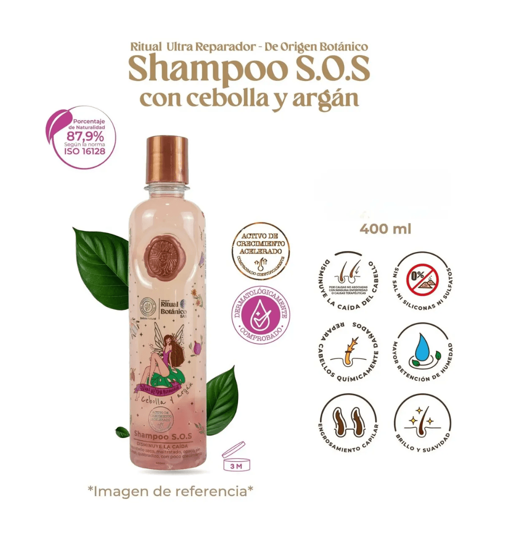 Duo Ritual Botánico Shampoo Y Tratamiento Intensivo Plex 400ml - Imagen 3