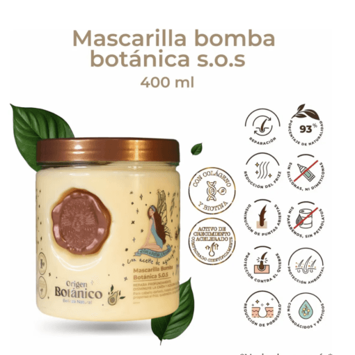 Alternative view of Duo Ritual Botánico Shampoo Y Mascarilla Bomba Capilar