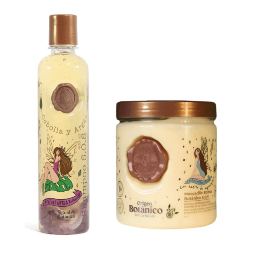 Duo Ritual Botánico Shampoo Y Mascarilla Bomba Capilar
