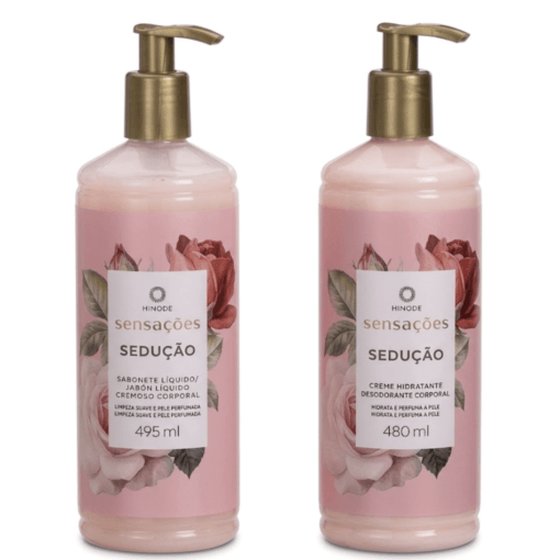 Duo Crema Corporal y Jabón Líquido Sensations Seduction Hinode