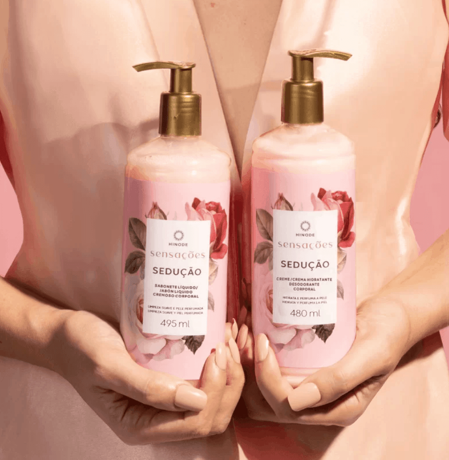Duo Crema Corporal y Jabón Líquido Sensations Seduction Hinode - Imagen 2