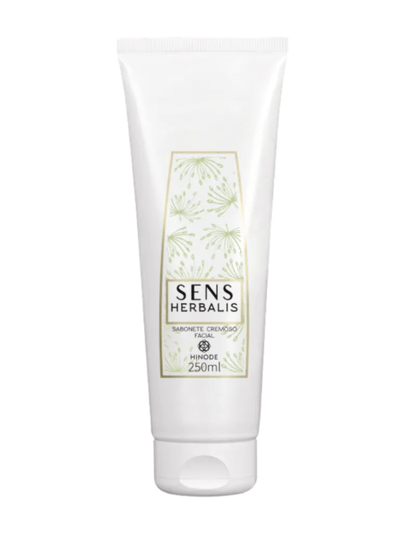 Jabón Facial Cremoso Hinode Sens Herbalis